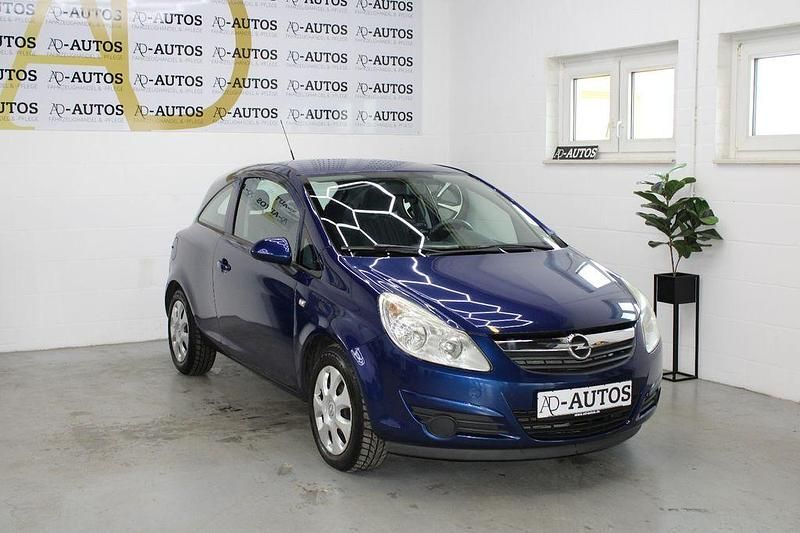 Gebraucht Opel Corsa Edition 80 PS (58 kW) 2008 Ultrablau mi2 Kleinwagen