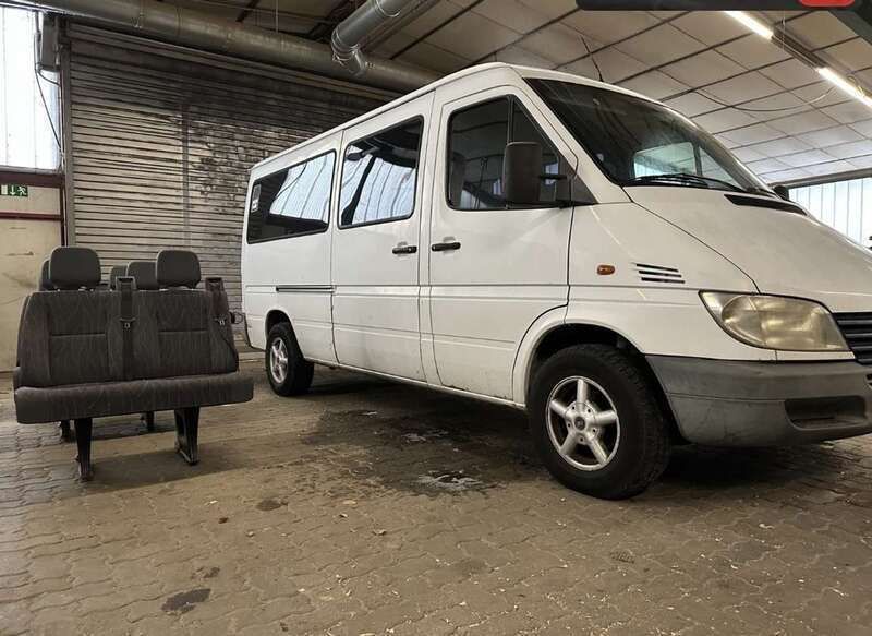 Weiß Gebraucht 2001 Mercedes Sprinter Van | 6.899 € (Superpreis) - Bild 1/4