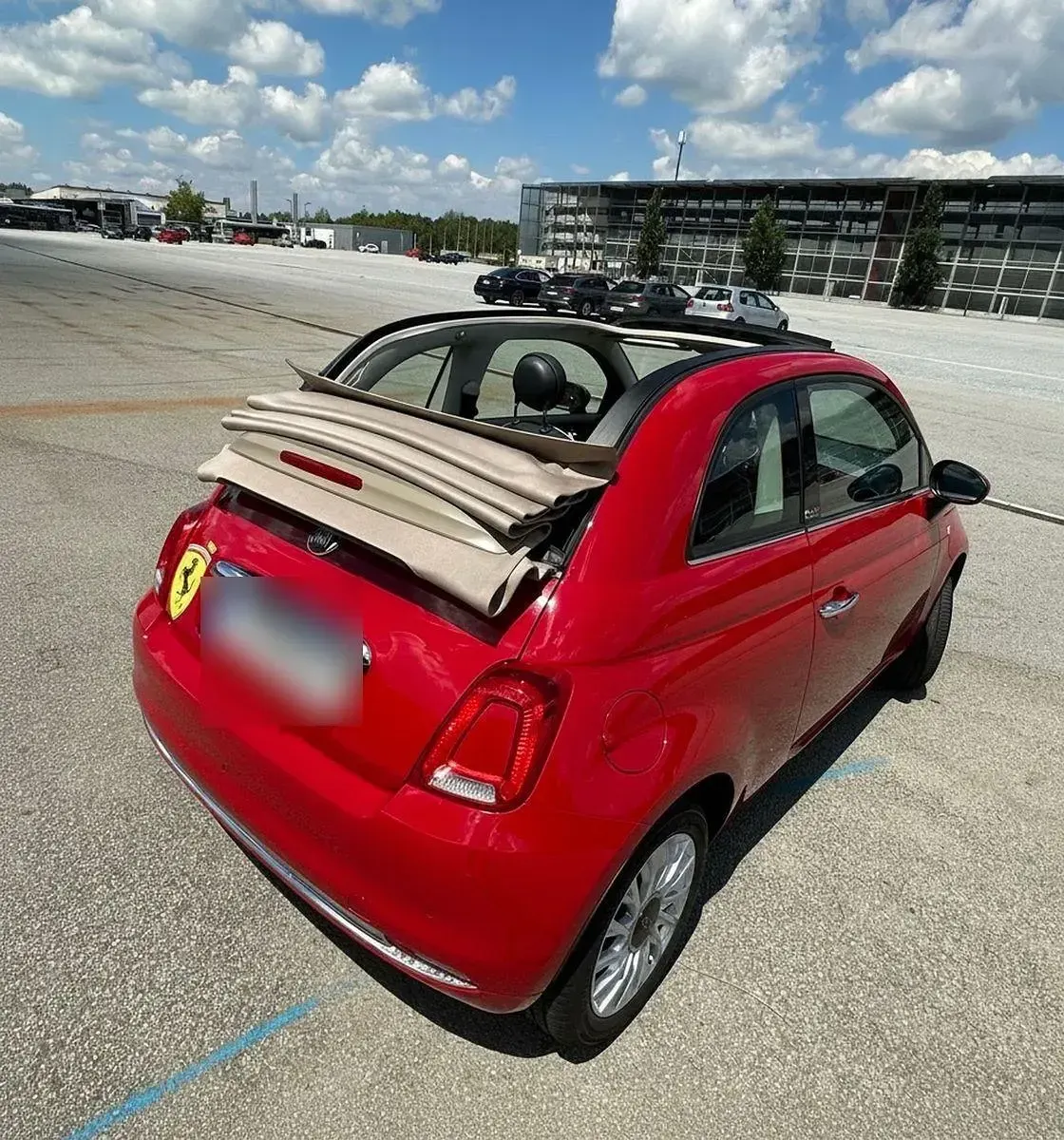 Gebraucht Fiat 500C Lounge 69 PS (50 kW) 2016 Rot Cabrio