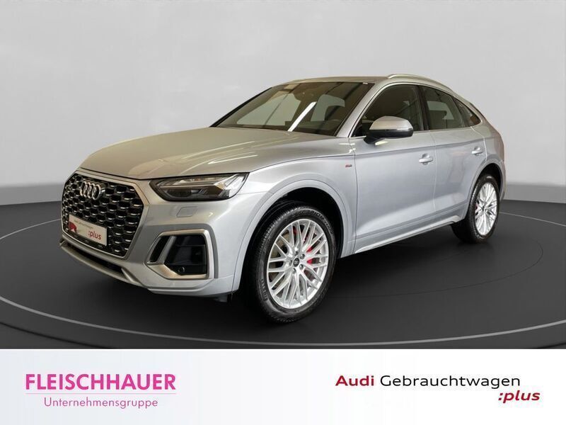 Silber Gebraucht 2024 Audi Q5 Sportback S-Line SUV | 52.740 € (Fairer Preis) - Bild 1/4