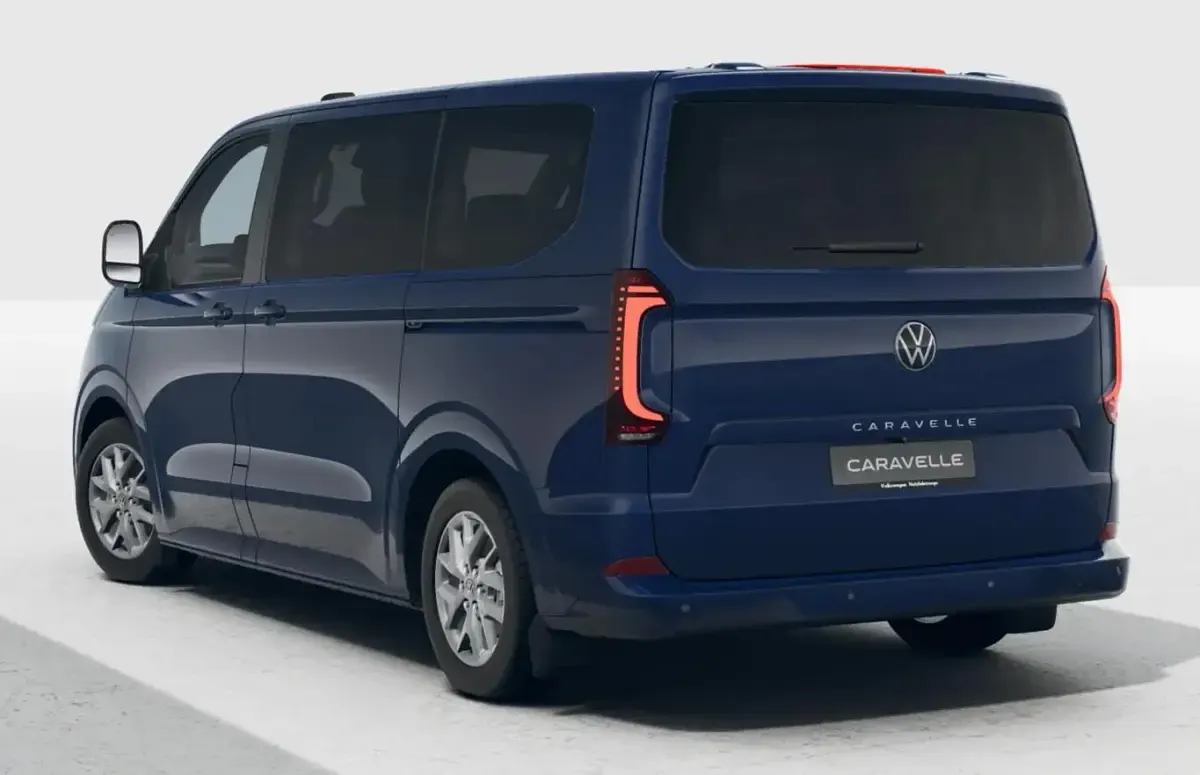 Ny VW Caravelle Style 150 HK (110 kW) 2026 Blå Van