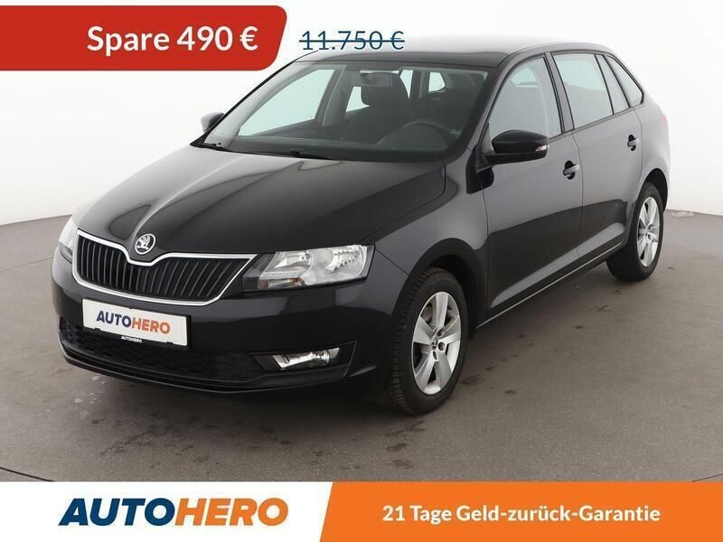 Schwarz Gebraucht 2018 Skoda Rapid Ambition Limousine | 11.010 € (Fairer Preis) - Bild 1/3