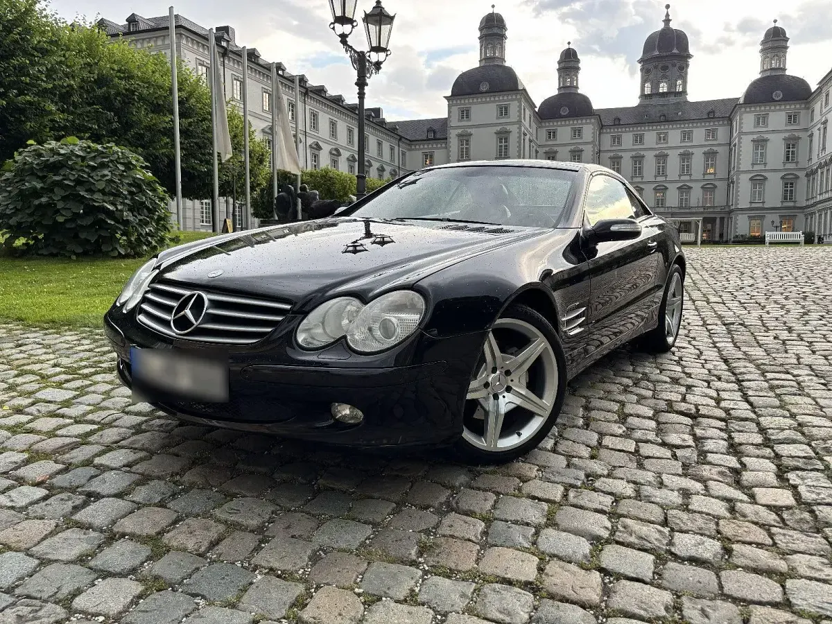 Gebraucht Mercedes SL500 306 PS (225 kW) 2004 Schwarz Cabrio