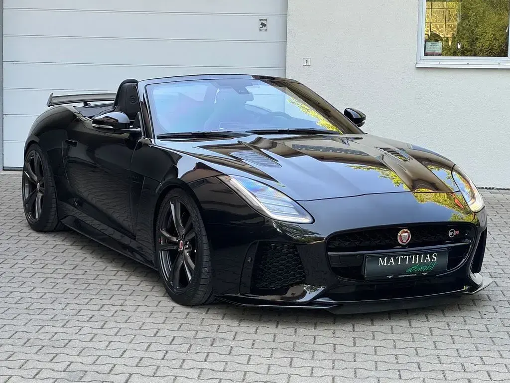 Gebraucht Jaguar F-Type SVR 575 PS (422 kW) 2017 Schwarz Cabrio