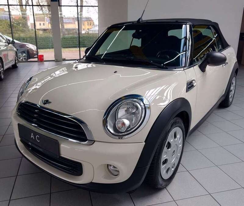 Pepper white Gebraucht 2014 Mini One Cabriolet Cabrio | 11.980 € (Fairer Preis) - Bild 1/4