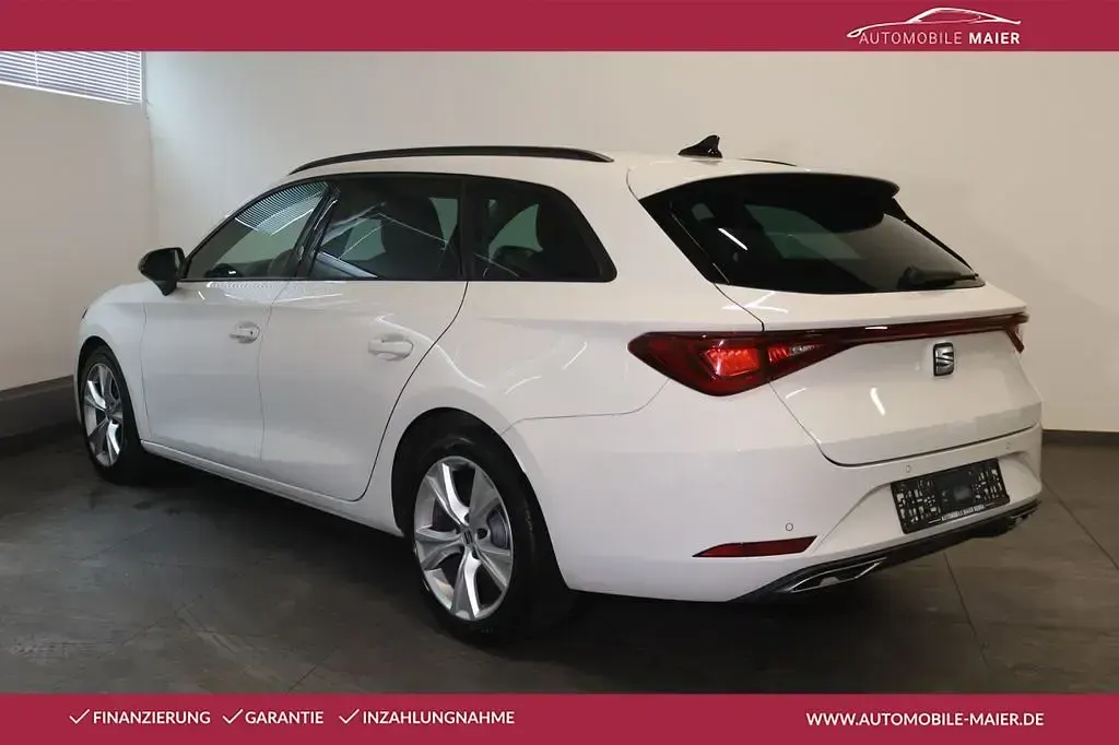 Gebraucht Seat Leon FR 116 PS (85 kW) 2022 Candy weiss Kombi