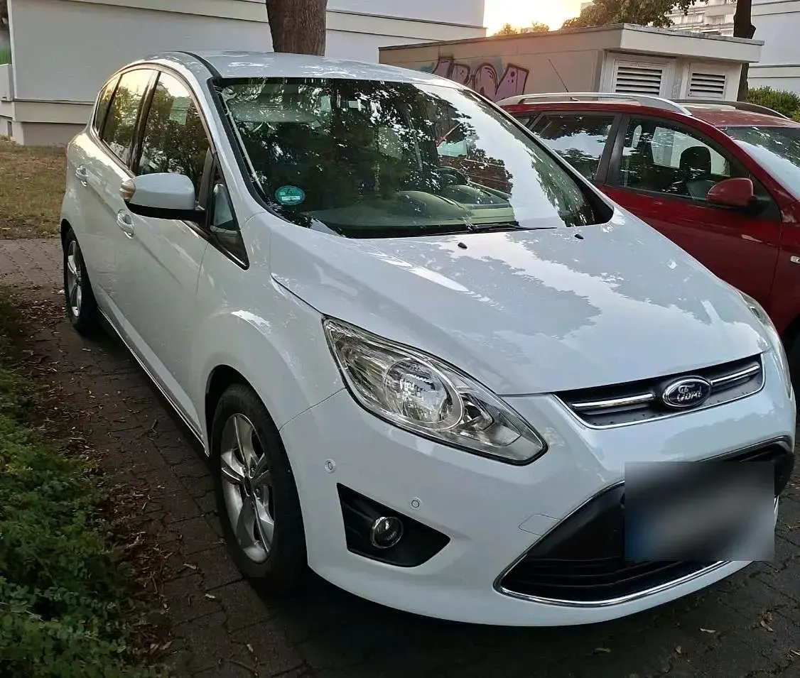 Gebraucht Ford C-MAX 163 PS (119 kW) 2013 Weiß Van / Kleinbus