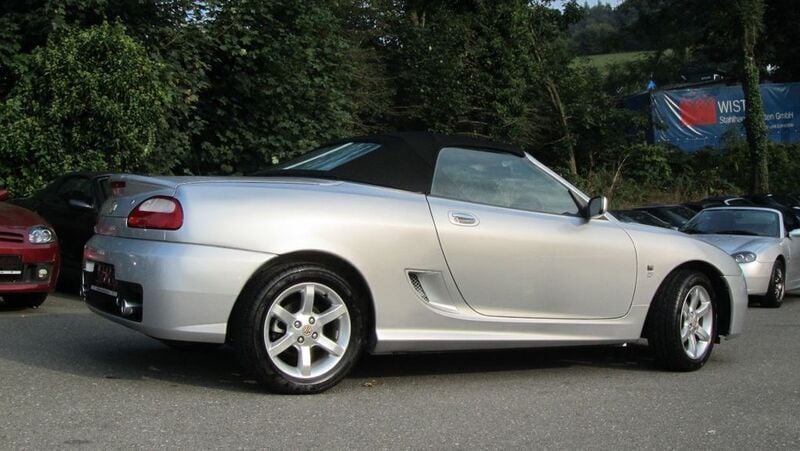 Gebraucht MG TF 136 PS (100 kW) 2003 Silber Cabrio
