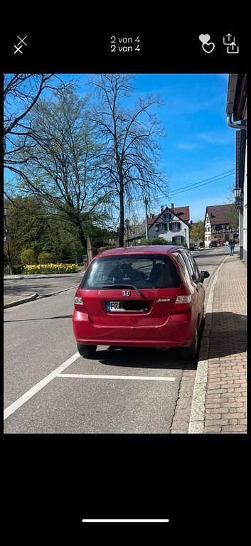 Gebraucht Honda Jazz Cool 77 PS (56 kW) 2004 Rot Kleinwagen