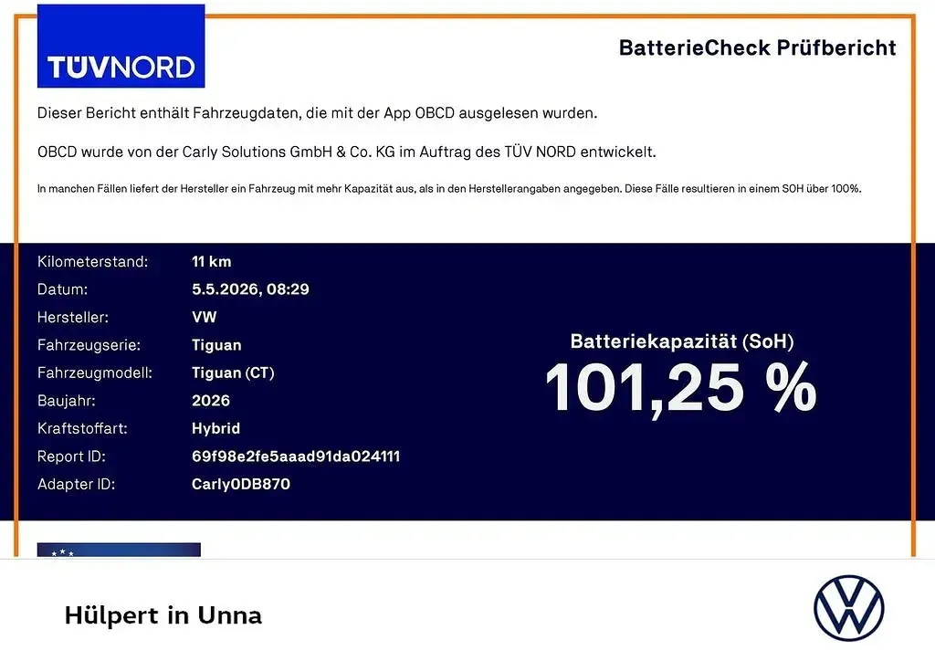 Gebraucht VW Tiguan Life 204 PS (150 kW) 2026 Weiß SUV