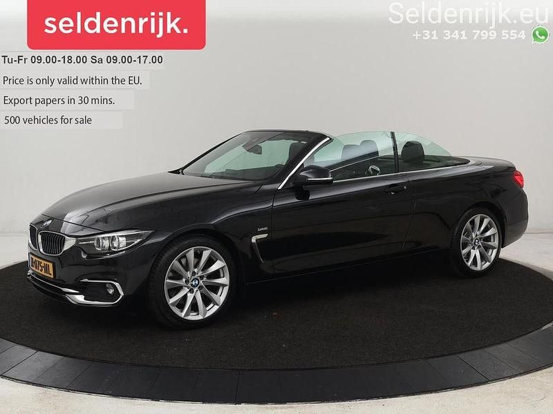 Schwarz Gebraucht 2017 BMW 430 Cabriolet Luxury Line Cabrio | 26.900 € (Etwas zu teuer) - Bild 1/4