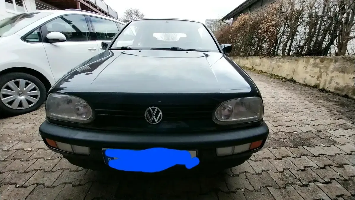 Gebraucht VW Golf Cabriolet 90 PS (66 kW) 1994 Schwarz Cabrio