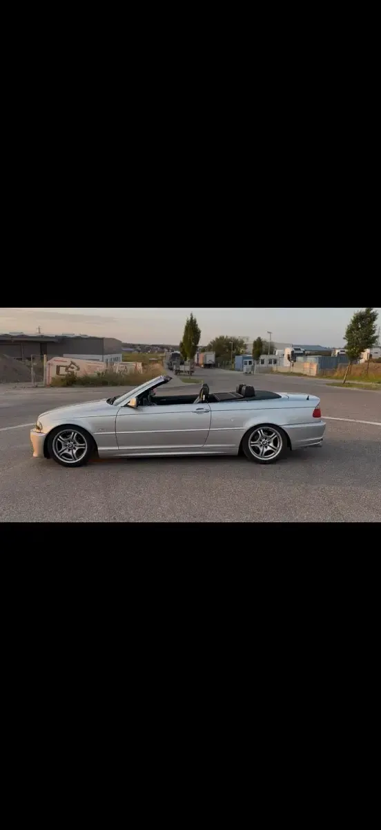 Gebraucht BMW 320 Cabriolet Sport Line 170 PS (125 kW) 2000 Silber Cabrio