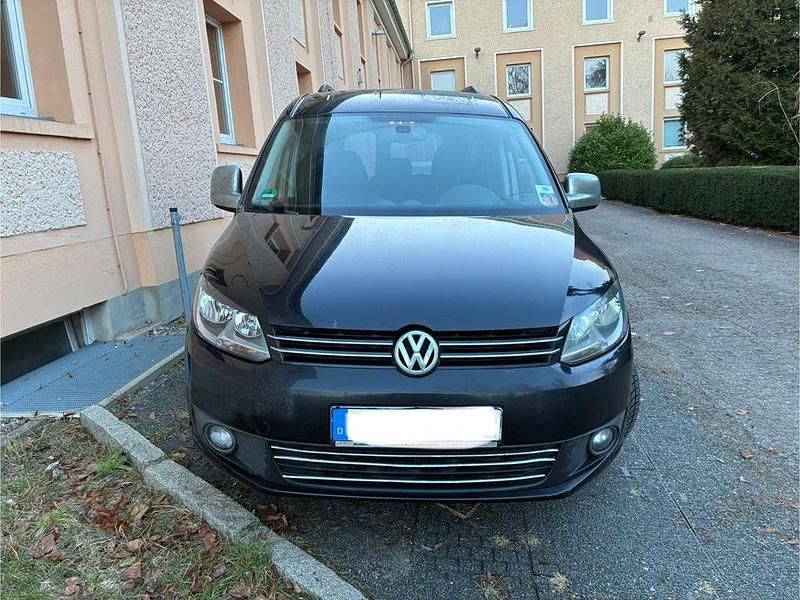 Gebraucht VW Caddy Maxi Comfortline 140 PS (102 kW) 2011 Schwarz Van / Kleinbus