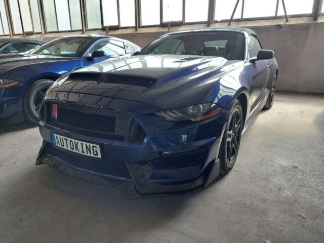 Gebraucht Ford Mustang 317 PS (233 kW) 2018 Blau metallic Cabrio