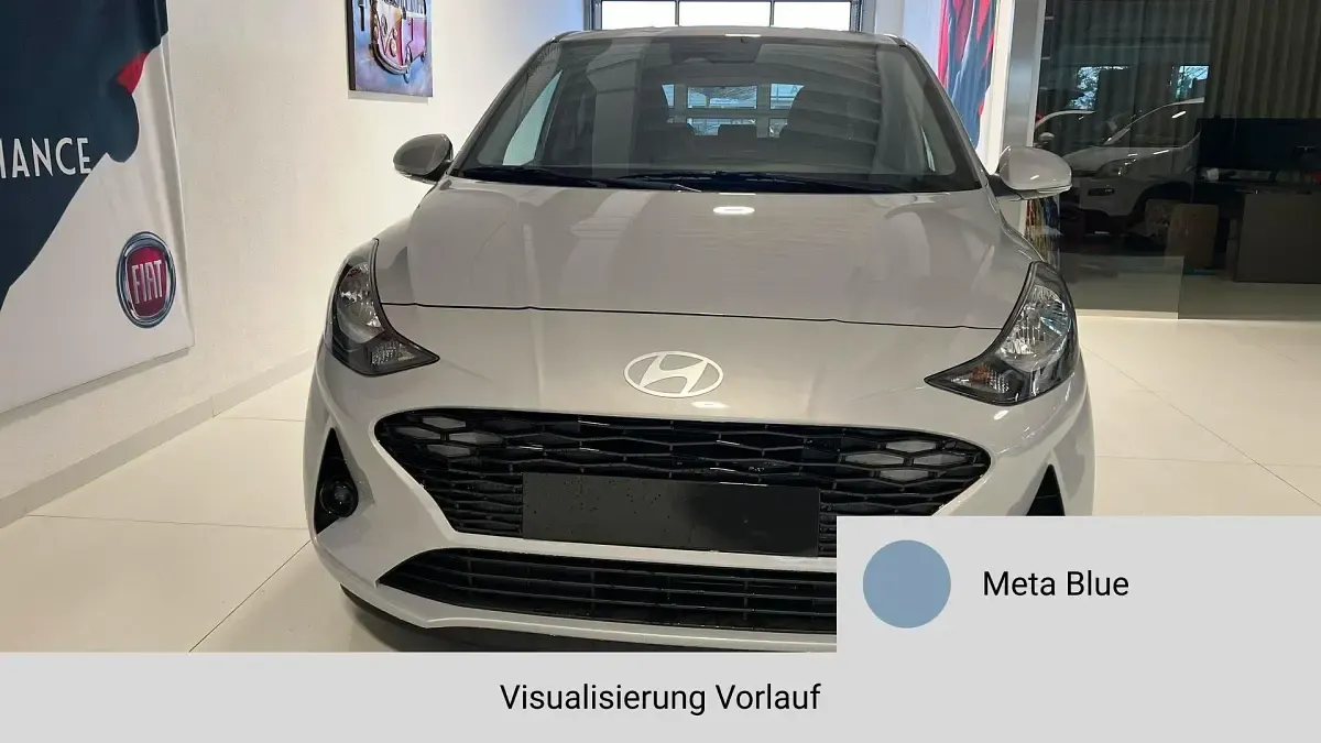 Neu Hyundai i10 GO! 79 PS (58 kW) 2025 Meta blue pearl Kleinwagen