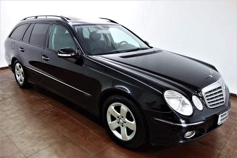 Obsidianschwarz metalliclack Gebraucht 2008 Mercedes E350 Kombi | 6.999 € (Superpreis) - Bild 1/4