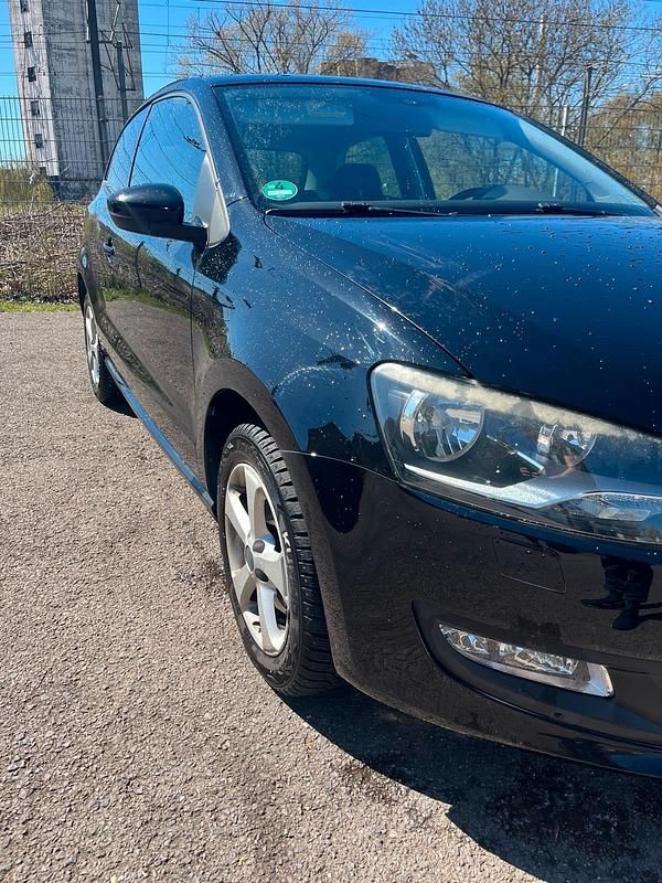Gebraucht VW Polo 2010 Schwarz Kleinwagen