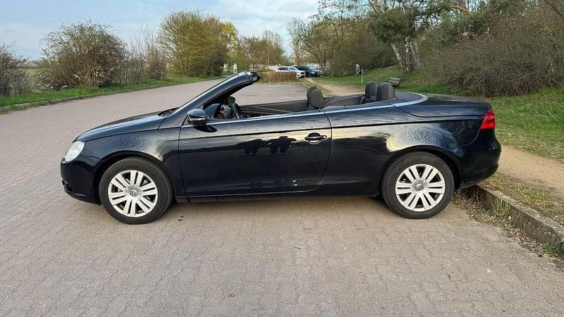 Gebraucht VW Eos 122 PS (89 kW) 2009 Schwarz Cabrio