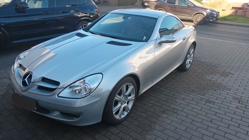 Silber Gebraucht 2005 Mercedes SLK200 Cabrio | 13.000 € (Fairer Preis) - Bild 1/4