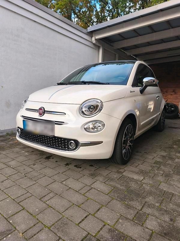 Weiß Gebraucht 2021 Fiat 500C Dolcevita Cabrio | 11.500 € (Guter Preis) - Bild 1/4