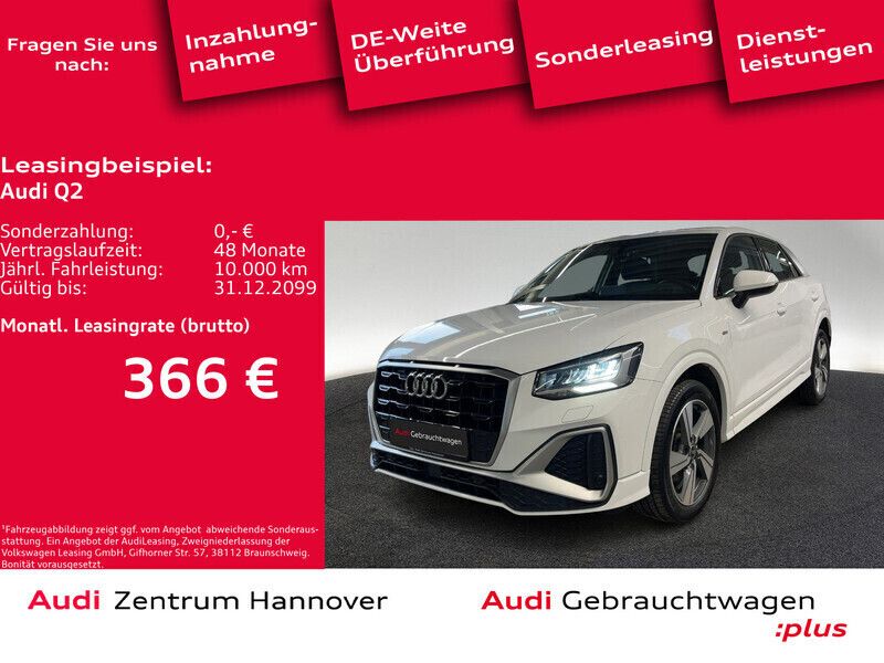 Ibisweiß Gebraucht 2022 Audi Q2 Sport SUV | 22.950 € (Fairer Preis) - Bild 1/4