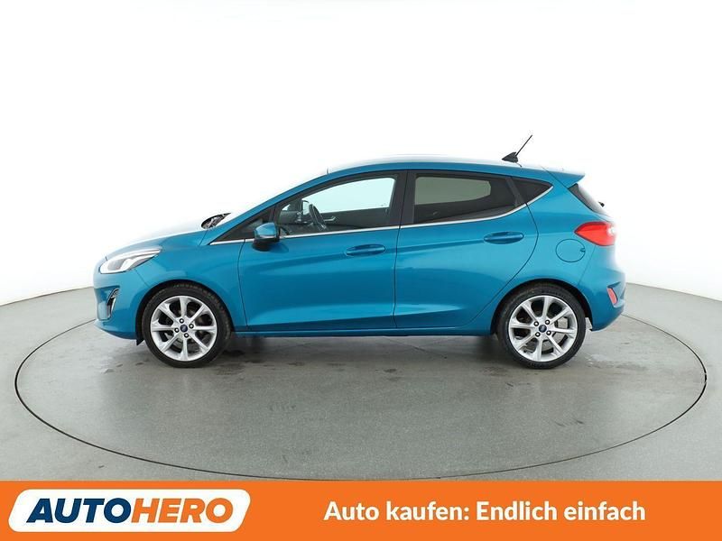 Gebraucht Ford Fiesta Titanium 101 PS (74 kW) 2018 Grün Limousine
