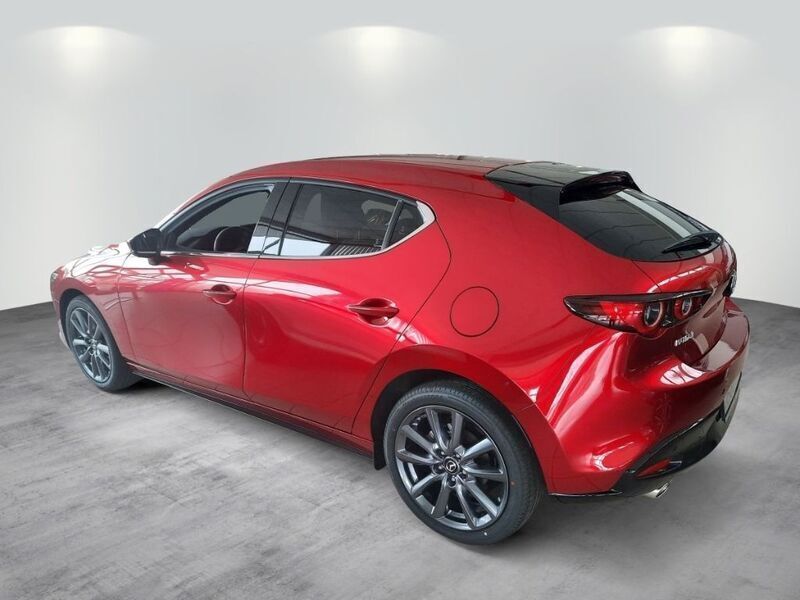 Neu Mazda 3 Exclusive-Line 140 PS (102 kW) 2025 Rot Limousine