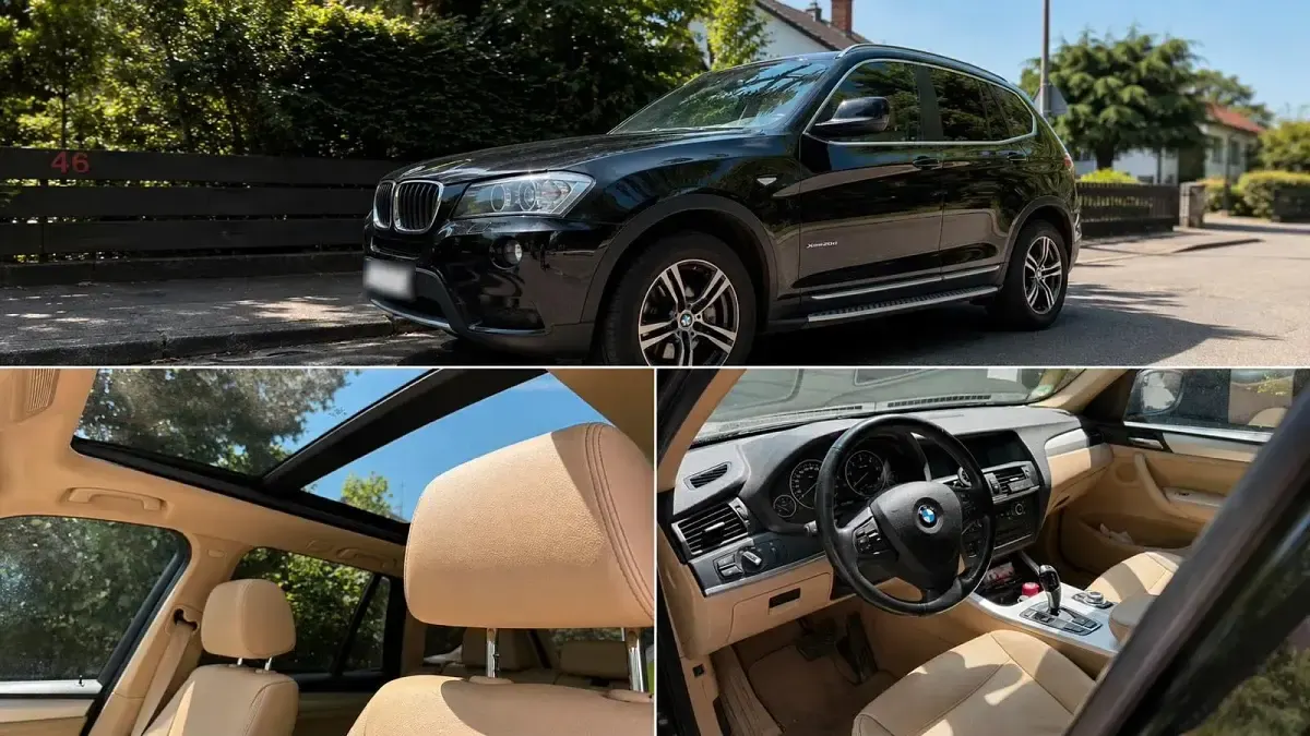 Gebraucht BMW X3 184 PS (135 kW) 2013 Schwarz SUV