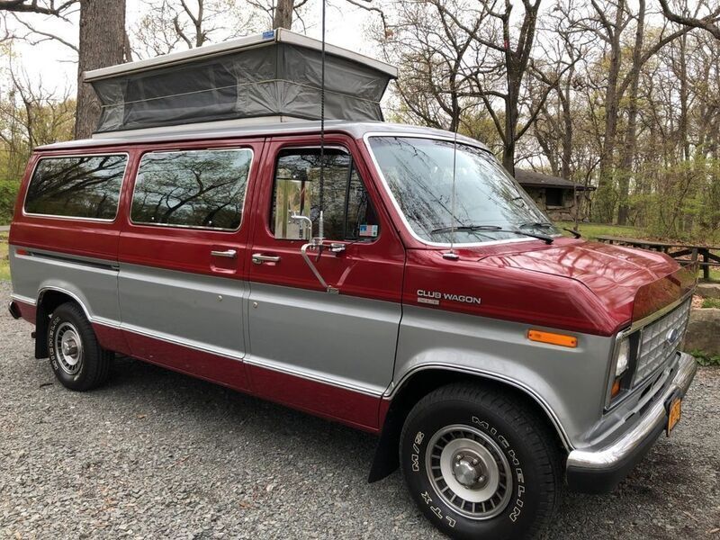 Gebraucht Ford Econoline 190 PS (139 kW) 1989 Rot Van / Kleinbus