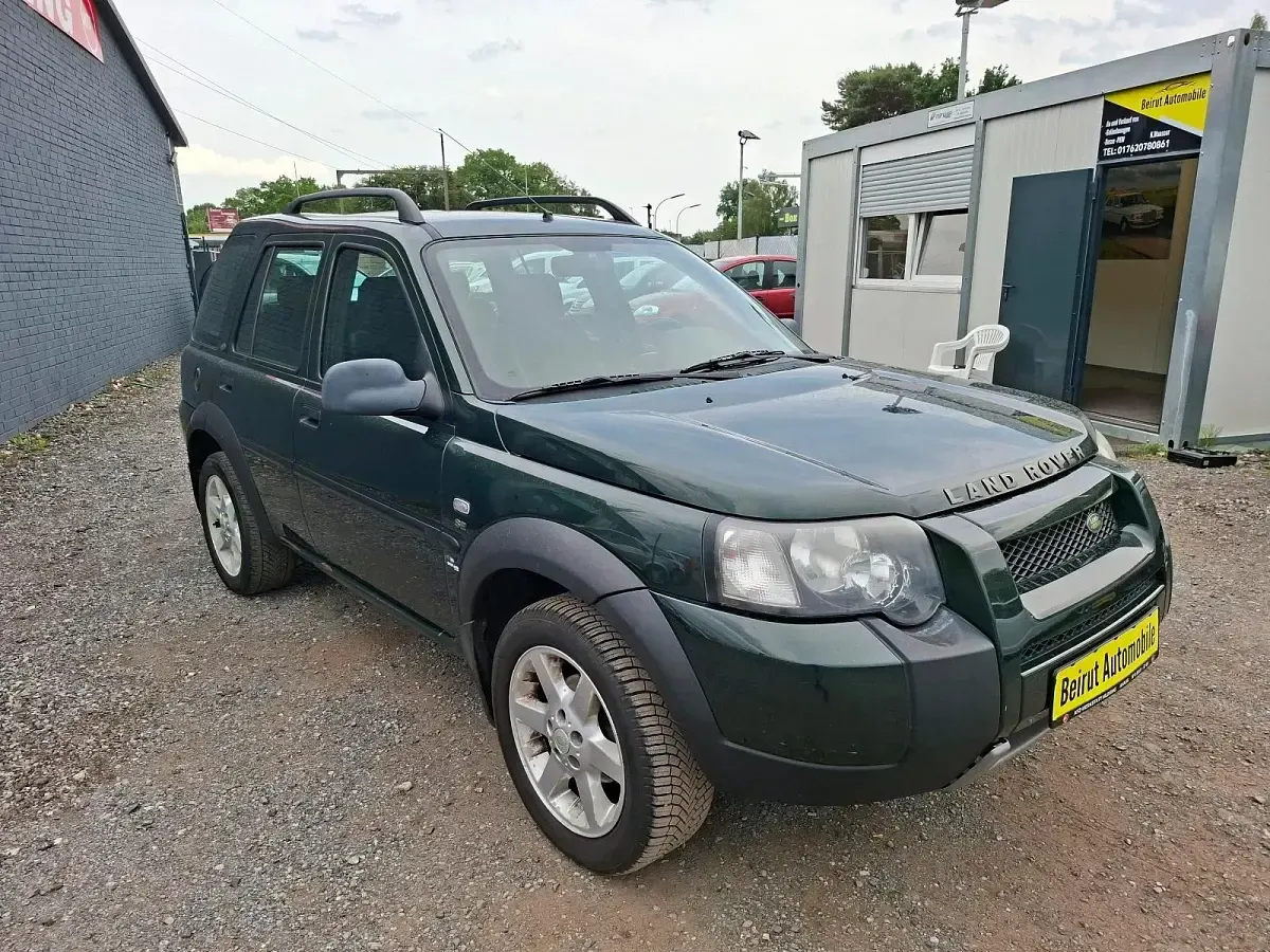 Gebraucht Land Rover Freelander 116 PS (85 kW) 2003 Grün SUV