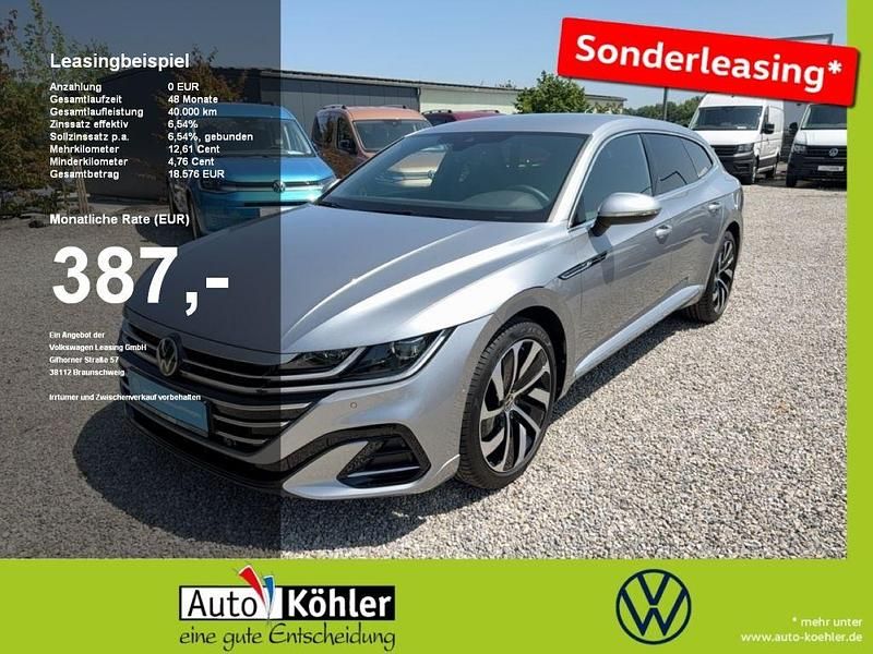 Pyritsilber metallic Gebraucht 2023 VW Arteon R-line Kombi | 34.840 € (Superpreis) - Bild 1/3