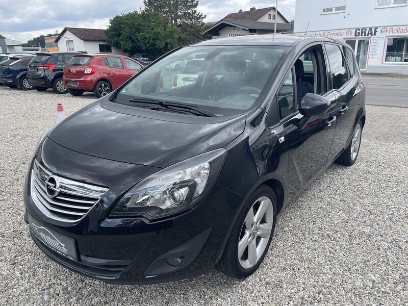 Schwarz Gebraucht 2011 Opel Meriva Innovation Van / Kleinbus | 3.990 € (Fairer Preis) - Bild 1/4