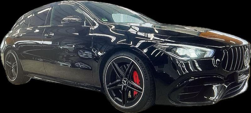 Schwarz Gebraucht 2021 Mercedes CLA45 AMG AMG Limousine | 36.999 € (Superpreis) - Bild 1/4