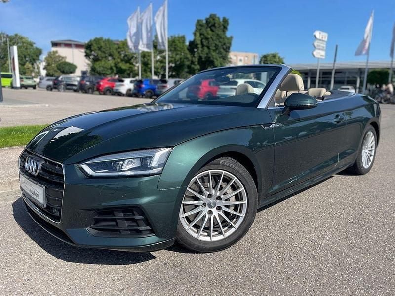 Gebraucht Audi A5 Cabriolet Basis 286 PS (210 kW) 2019 Gotlandgrün metallic Cabrio
