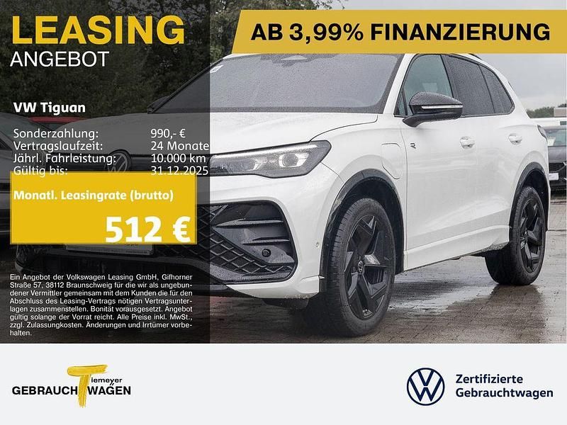 Weiß Gebraucht 2024 VW Tiguan R-line SUV | 46.290 € (Fairer Preis) - Bild 1/4