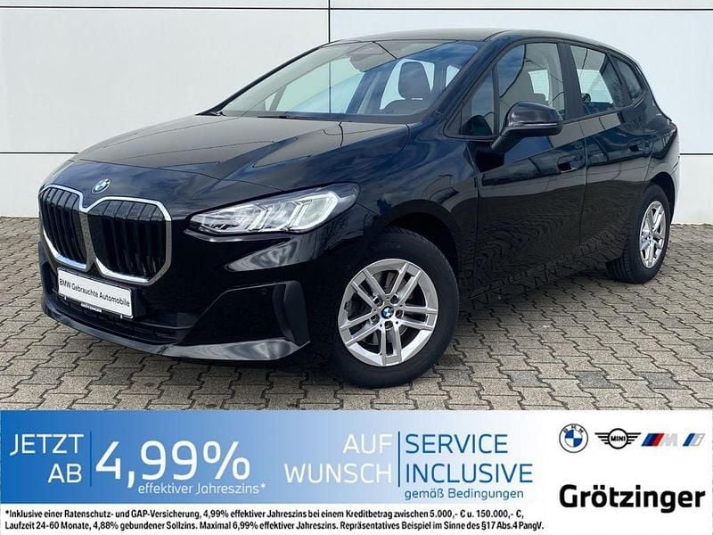 Schwarz uni Gebraucht 2023 BMW 218 Active Tourer Van / Kleinbus | 23.720 € (Superpreis) - Bild 1/4
