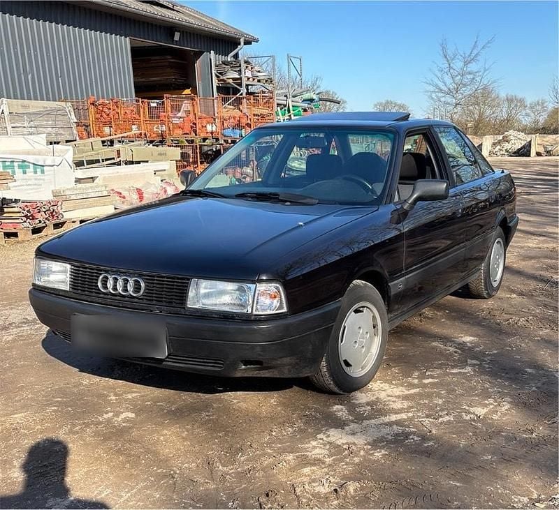 Gebraucht Audi 80 90 PS (66 kW) 1988 Schwarz Limousine