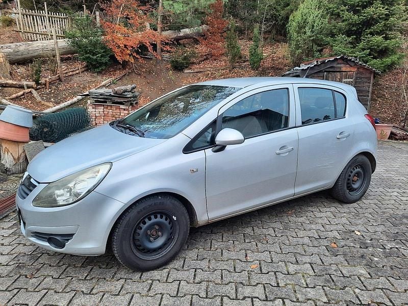 Silber Gebraucht 2008 Opel Corsa Kleinwagen | 899 € (Superpreis) - Bild 1/4