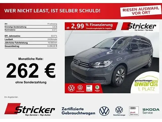 Usata VW Touran Goal 150 CV (110 kW) 2025 Monovolume