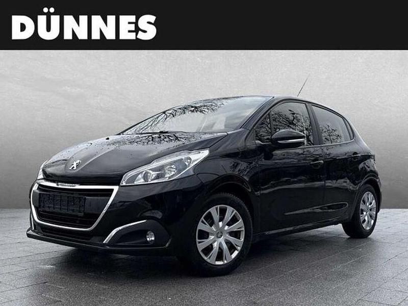 Gebraucht Peugeot 208 Active 82 PS (60 kW) 2018 Schwarz Kleinwagen