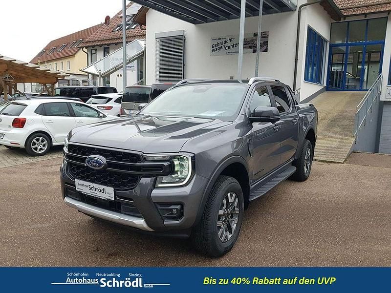 Neu Ford Ranger Wildtrack 280 PS (205 kW) 2025 Carbonized grau met. Pickup