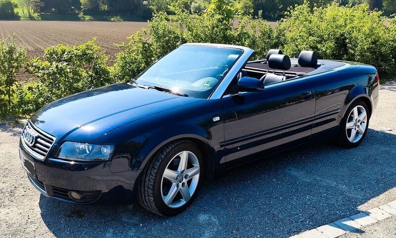 Blau Gebraucht 2003 Audi A4 Cabriolet Sport Cabrio | 6.000 € (Fairer Preis) - Bild 1/4