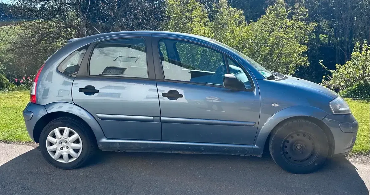 Used Citroën C3 60 HP (44 kW) 2007 Grey Sedan
