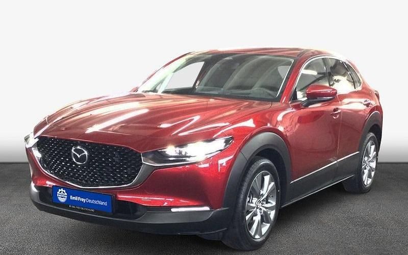 Soul red crystal metallic Neu 2024 Mazda CX-30 Exclusive-Line SUV | 27.228 € - Bild 1/4
