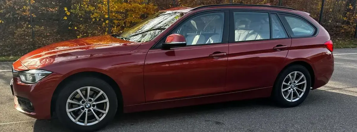Gebraucht BMW 316 Advantage 116 PS (85 kW) 2018 Sunset orange Kombi