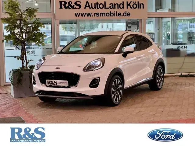 Weiss Gebraucht 2023 Ford Puma Titanium SUV | 19.900 € (Fairer Preis) - Bild 1/4