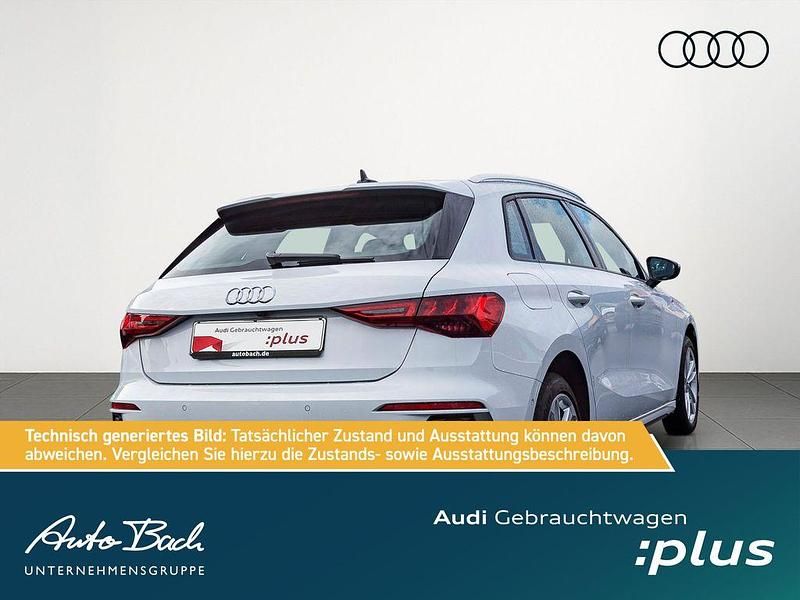 Gebraucht Audi A3 S-Line 204 PS (150 kW) 2024 Gletscherweiß metallic Limousine