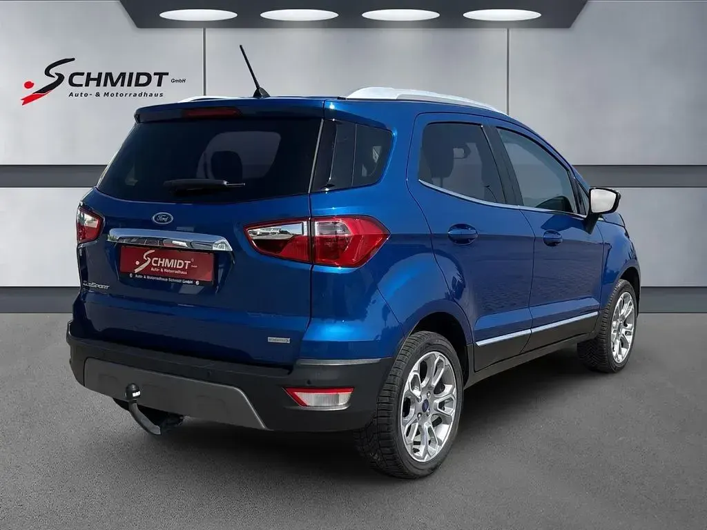 Gebraucht Ford Ecosport Titanium 125 PS (91 kW) 2019 Blau SUV