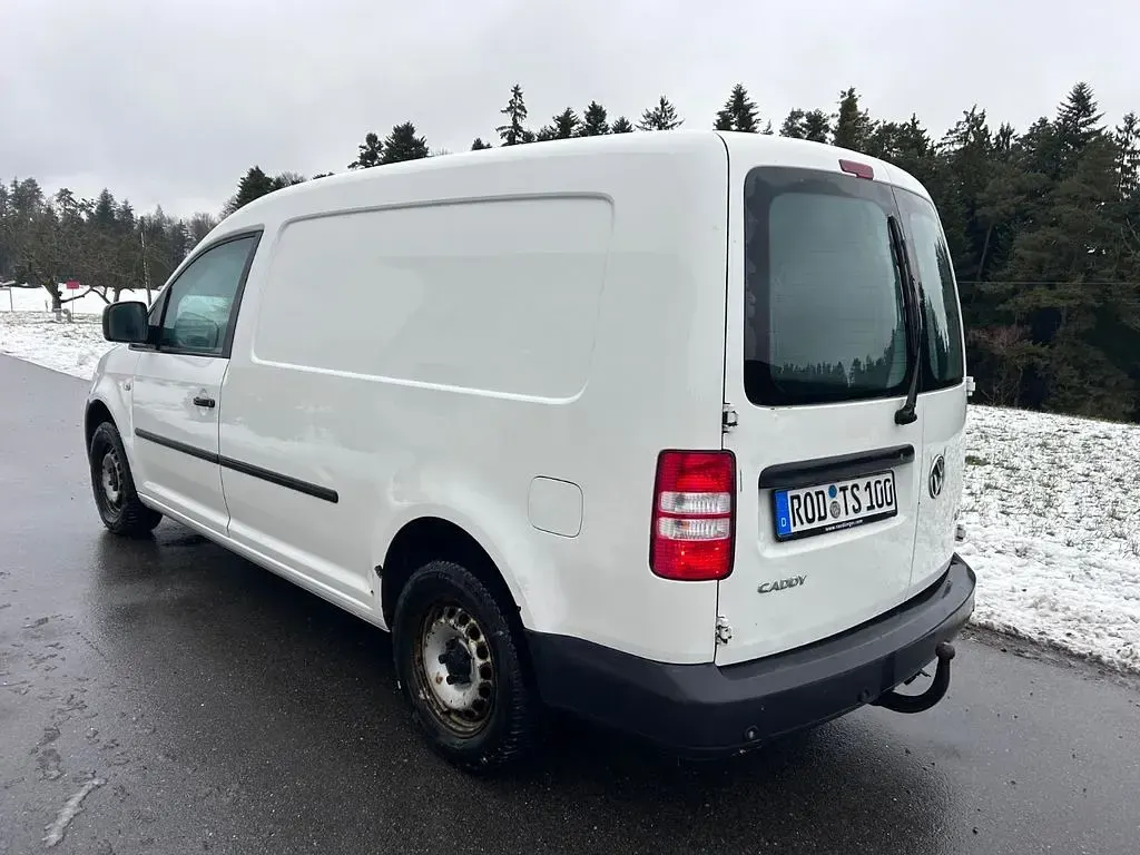 Gebraucht VW Caddy 102 PS (75 kW) 2012 Weiß Van / Kleinbus